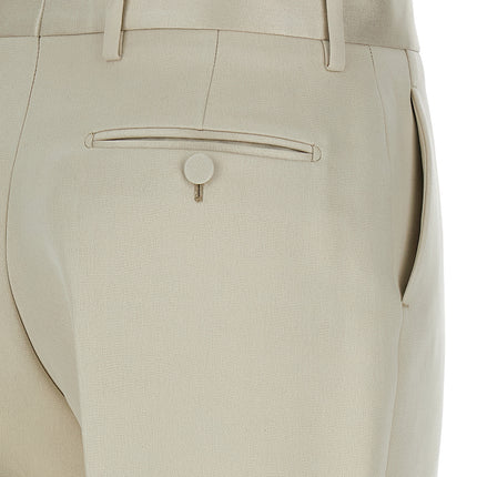 Tom Ford Beige Cotton Dress Pants