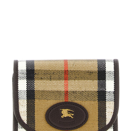 Burberry Beige Cotton Cardholder