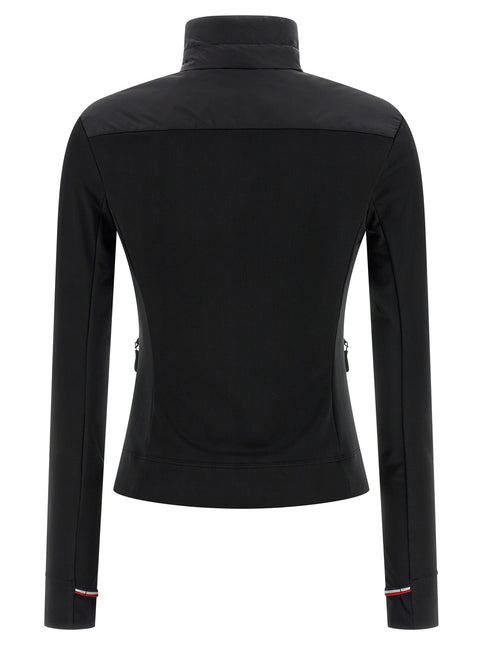 Moncler Grenoble Black Polyamide Cardigan