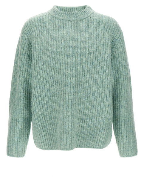 SÉFR Blue Marabou Cardigan