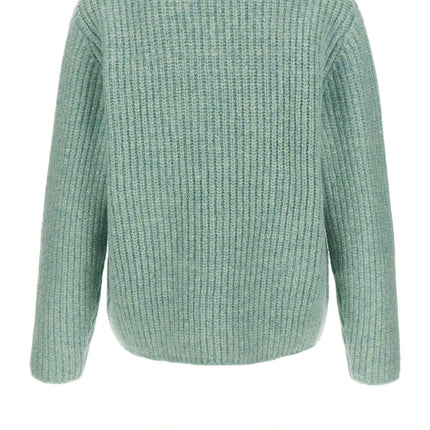SÉFR Blue Marabou Cardigan