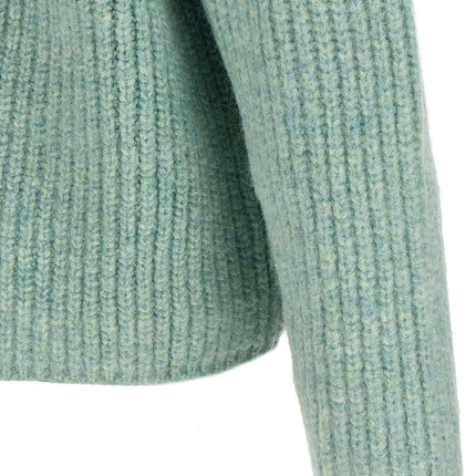 SÉFR Blue Marabou Cardigan