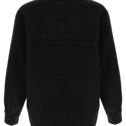 SÉFR Black Wool Blouse