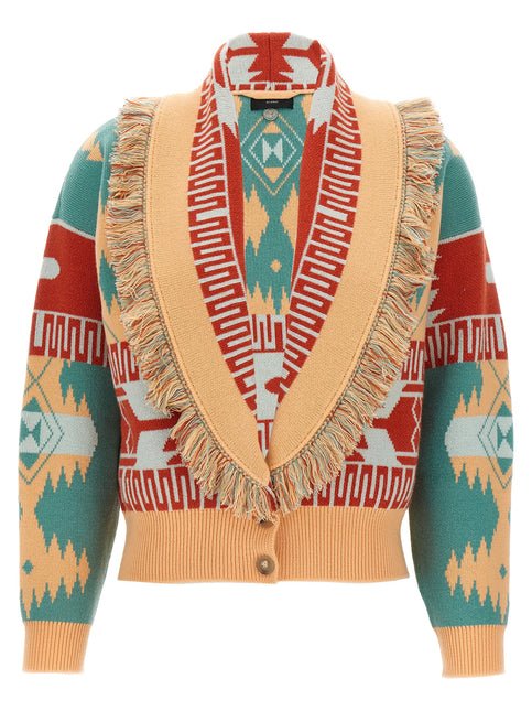Alanui Multicolor Wool Cardigan