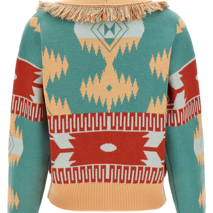 Alanui Multicolor Wool Cardigan
