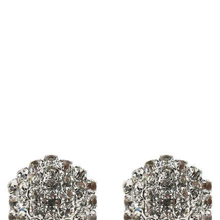 Self-Portrait Silver Brass Earrings