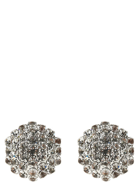 Self-Portrait Silver Brass Earrings
