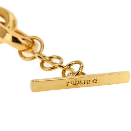 Paco Rabanne Gold Brass Necklace