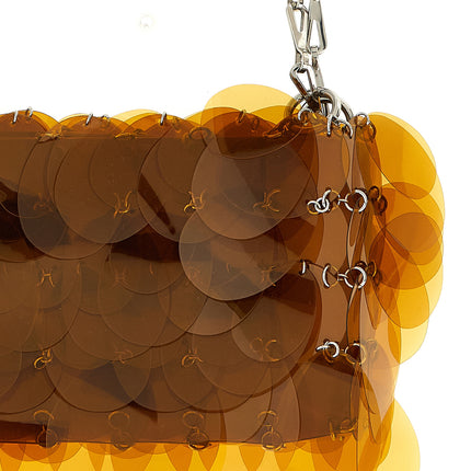 Paco Rabanne Orange Polyester Shoulder Bag
