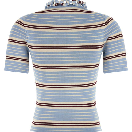Paco Rabanne Blue Textile T-Shirt