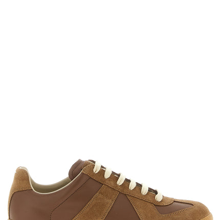 Maison Margiela Brown Calfskin Sneakers