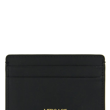 Versace Black Calfskin Cardholder