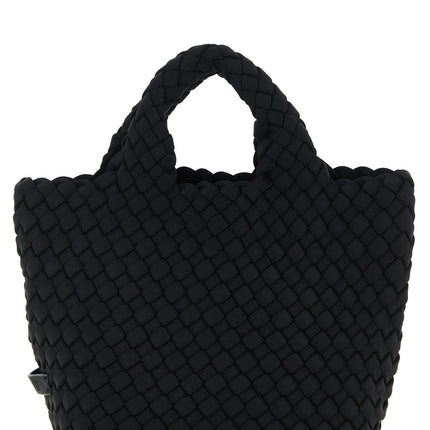 NAGHEDI Black Neoprene Tote Bag