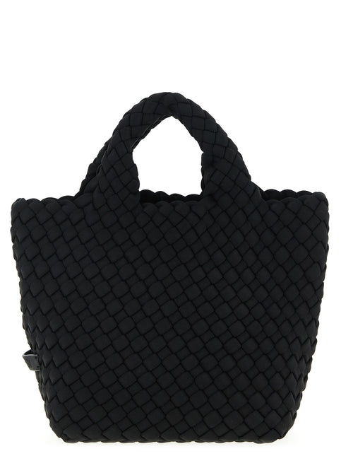 NAGHEDI Black Neoprene Tote Bag
