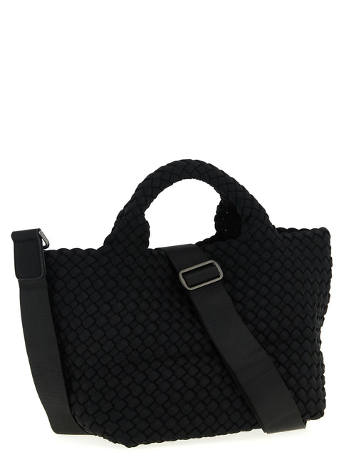 NAGHEDI Black Neoprene Tote Bag
