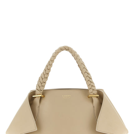 Ferragamo Gray Calfskin Handbag