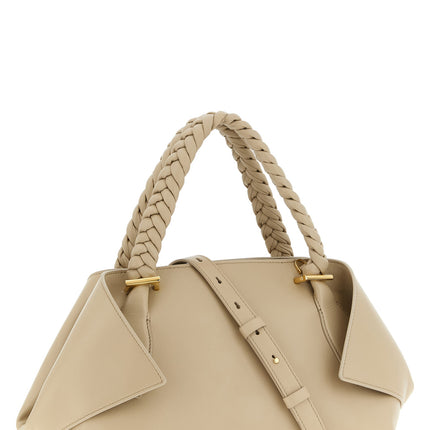 Ferragamo Gray Calfskin Handbag