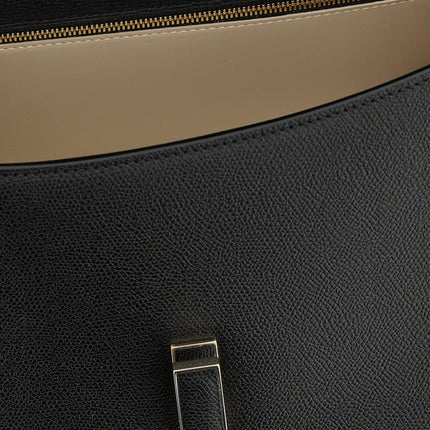Valextra Black Calfskin Handbag
