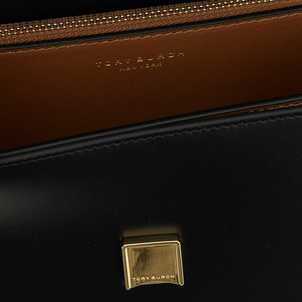 Tory Burch Black Calfskin Crossbody Bag