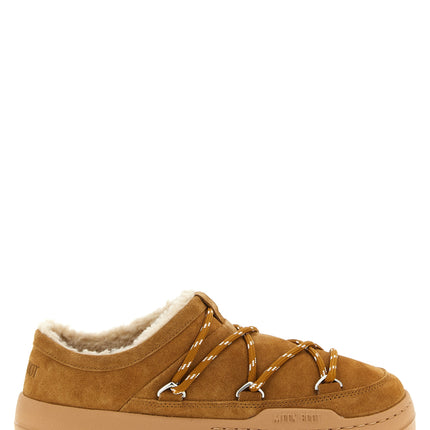 Moon Boot Brown Suede Leather Mules