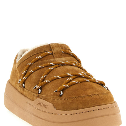 Moon Boot Brown Suede Leather Mules