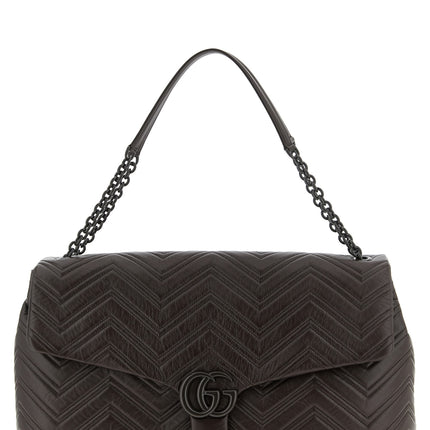 Gucci Brown Calfskin Shoulder Bag