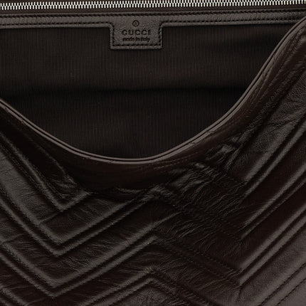 Gucci Brown Calfskin Shoulder Bag