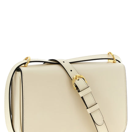 Gucci White Calfskin Shoulder Bag