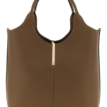 Tod's Brown Calfskin Handbag