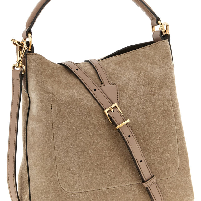 Tod's Beige Calfskin Handbag