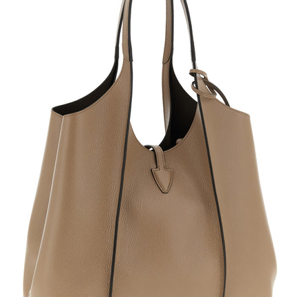 Tod's Beige Calfskin Tote Bag