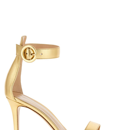 Gianvito Rossi Multicolor Lamb Leather Stiletto Heel Sandals