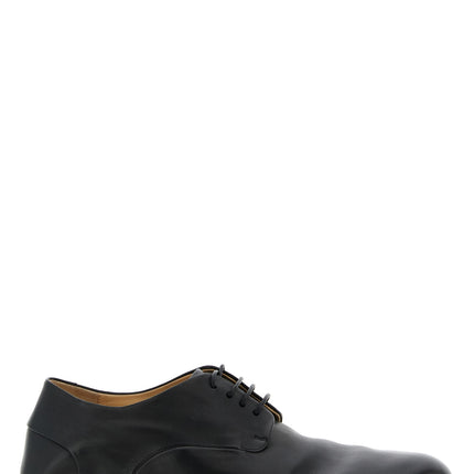 Marsell Black Calfskin Oxfords And Derbies