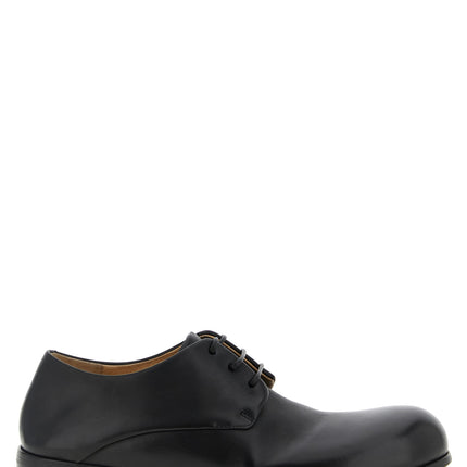 Marsell Black Calfskin Oxfords And Derbies