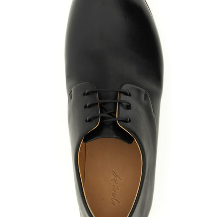 Marsell Black Calfskin Oxfords And Derbies
