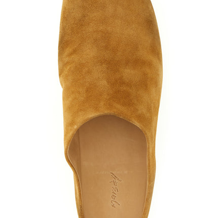Marsell Brown Calfskin Clogs
