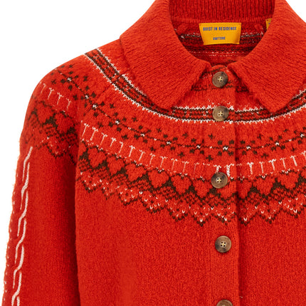Guest in Residence Multicolor Wool Cardigan