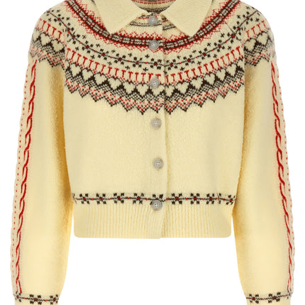 Guest in Residence Multicolor Wool Cardigan