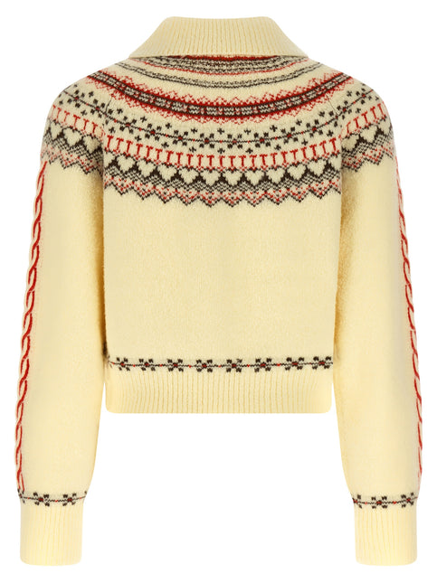 Guest in Residence Multicolor Wool Cardigan