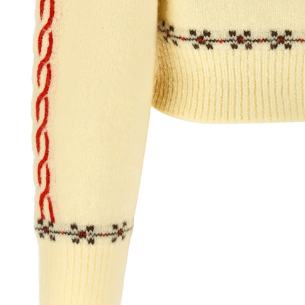 Guest in Residence Multicolor Wool Cardigan