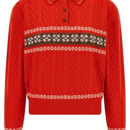Guest in Residence Multicolor Wool Cardigan