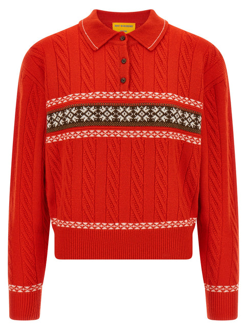 Guest in Residence Multicolor Wool Cardigan