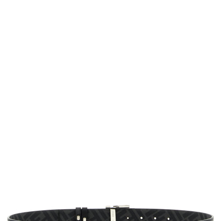 Fendi Black Calfskin Regular Belt