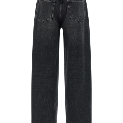 Haikure Black Cotton High-Waisted Jean