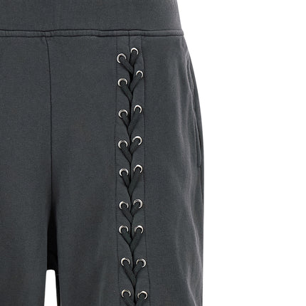ROTATE BIRGER CHRISTENSEN Gray Cotton Casual Pants