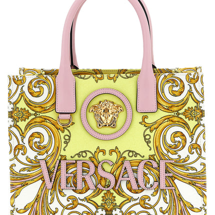 Versace Multicolor Cotton Tote Bag