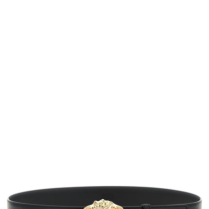 Versace Black Calfskin Regular Belt