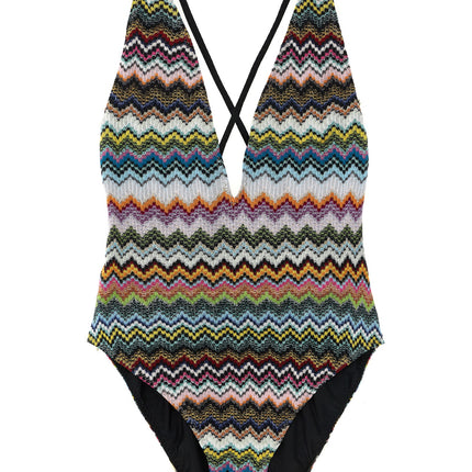 Missoni Multicolor Viscose One-Piece Swimsuit