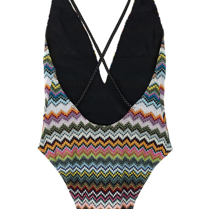 Missoni Multicolor Viscose One-Piece Swimsuit