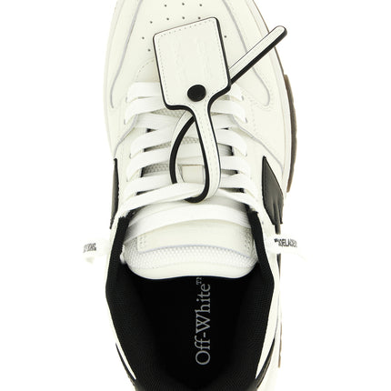 Off-White Bicolor Calfskin Low Top Sneakers